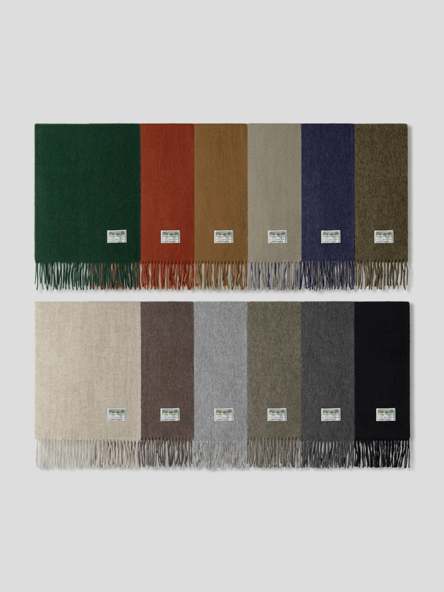 [wool 100%] 울 머플러 (14 colors)