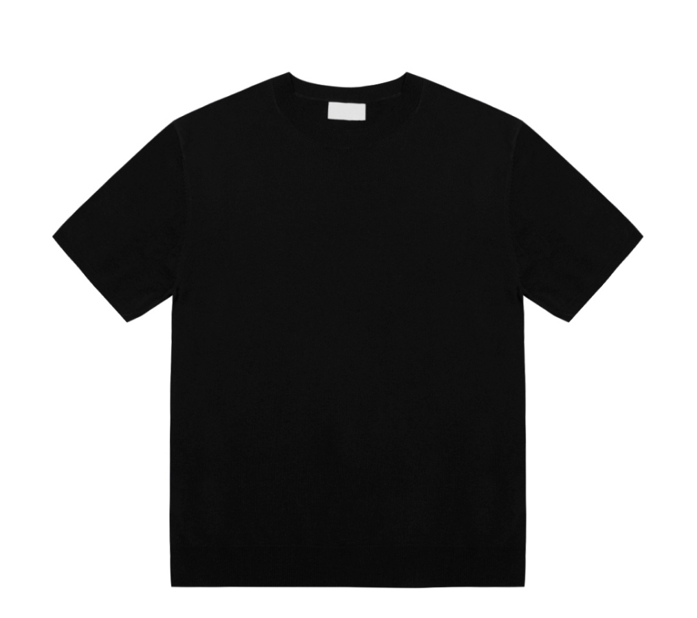 반팔 티셔츠 차콜 색상 이미지-S1L46