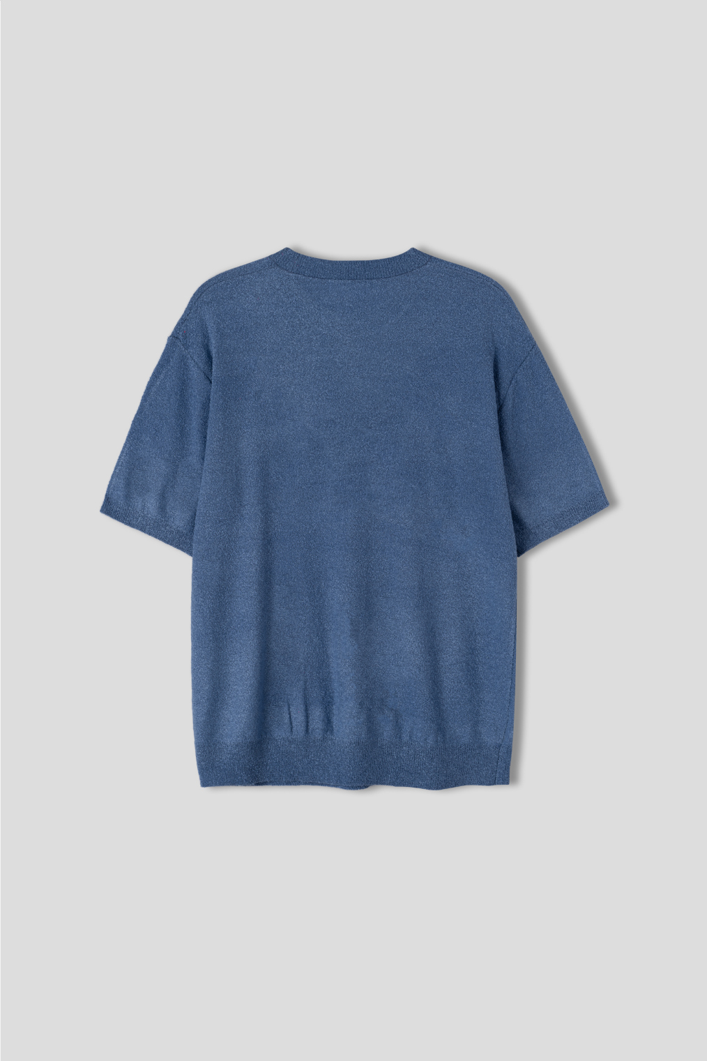 반팔 티셔츠 네이비블루 색상 이미지-S1L108