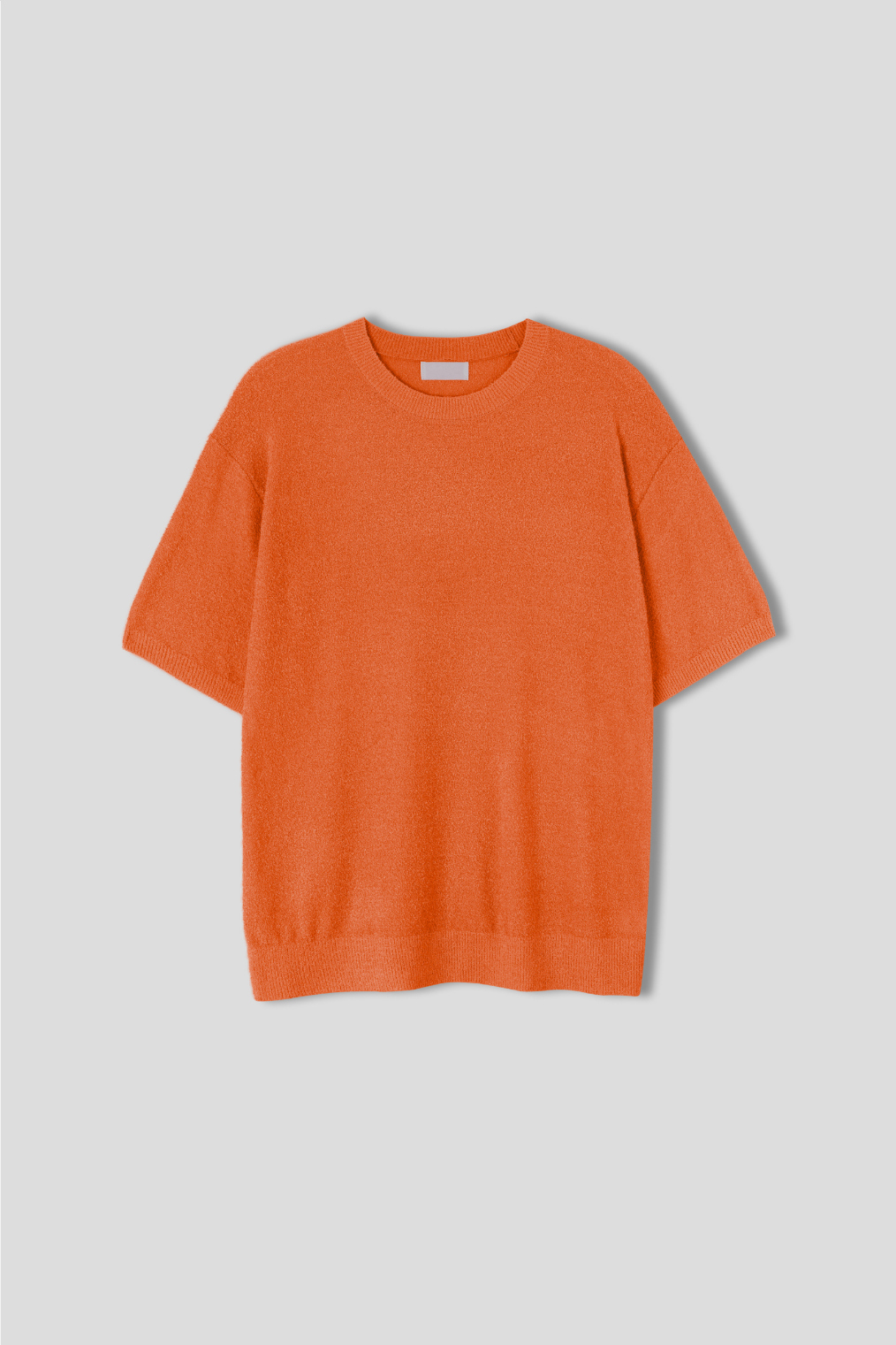 반팔 티셔츠 오렌지 색상 이미지-S1L46